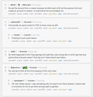 Reddit community sharing their thoughts on the streamer's clip (Image via r/LivestreamFail)